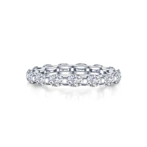 Lafonn Simulated Diamond Oval Eternity Band R0492CLP