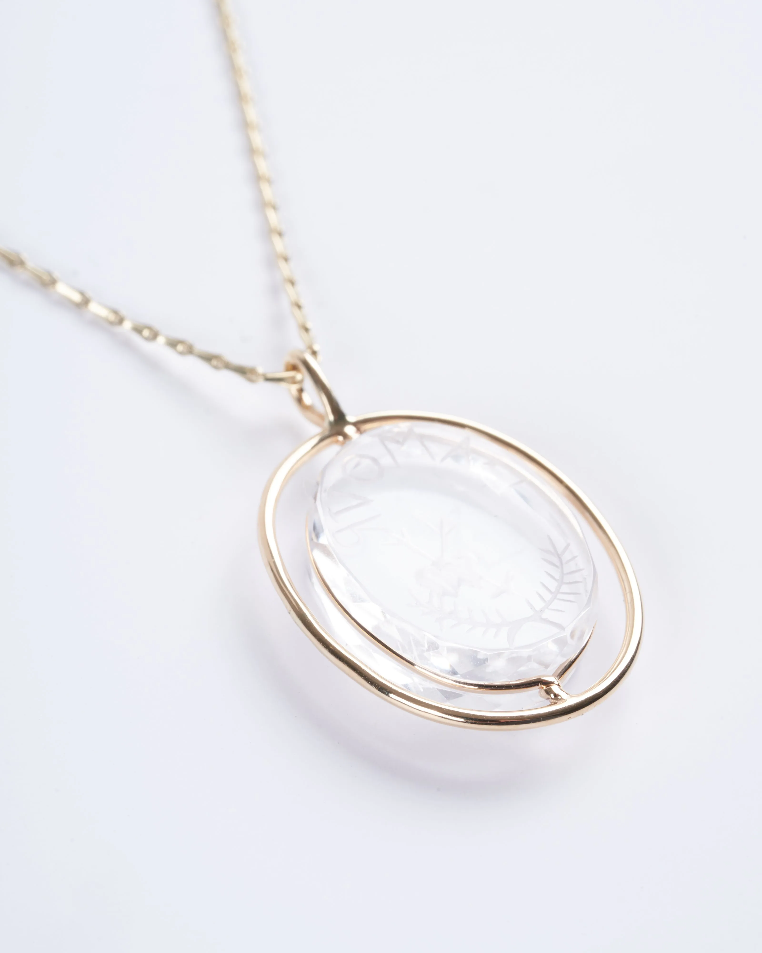l’amour crystal n°1 necklace