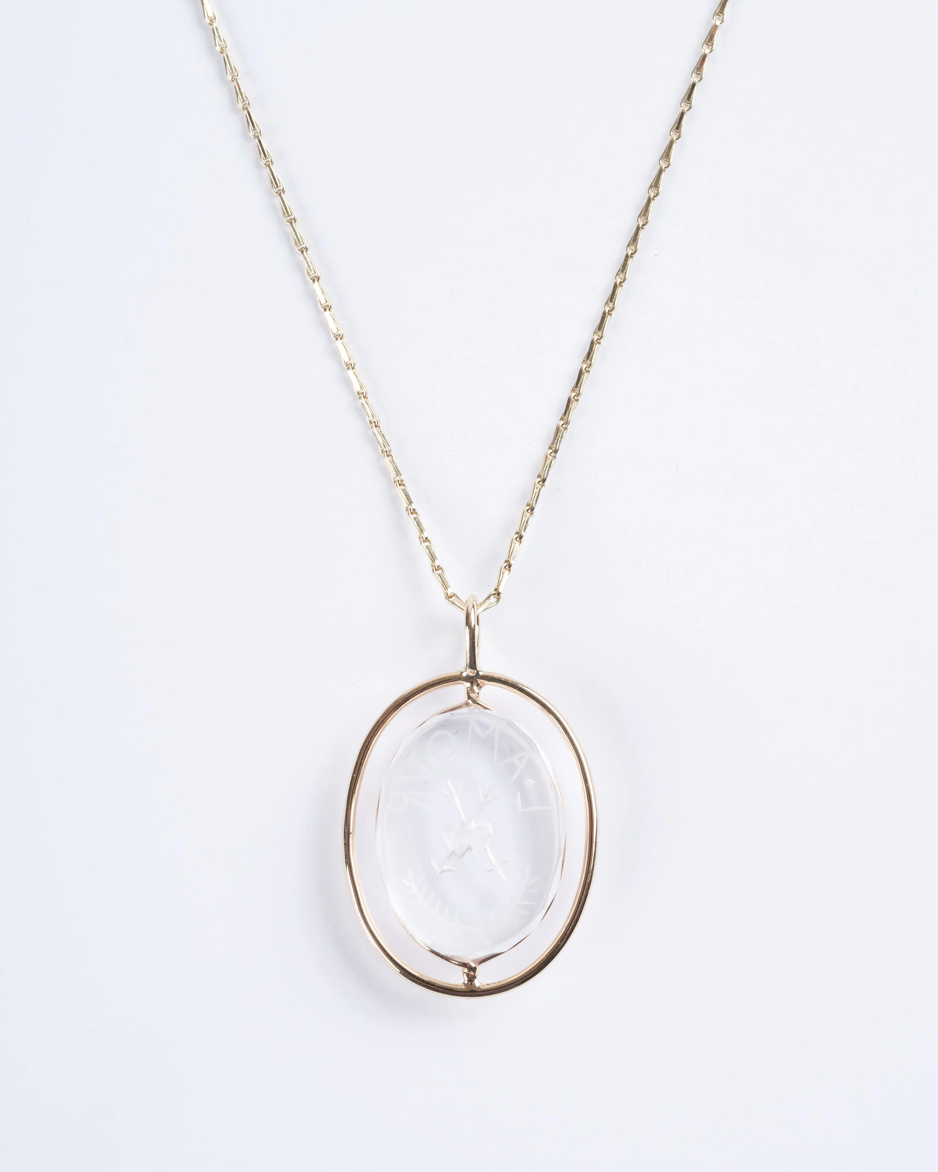 l’amour crystal n°1 necklace