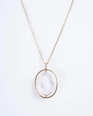 l’amour crystal n°1 necklace