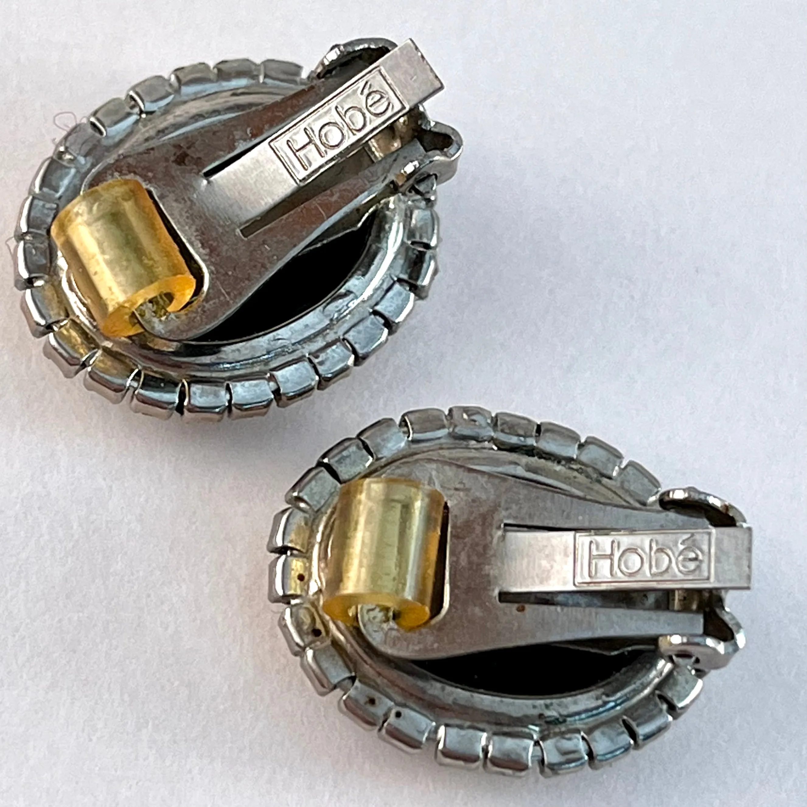 Late 60s/ Early 70s Hobe Intaglio Earrings