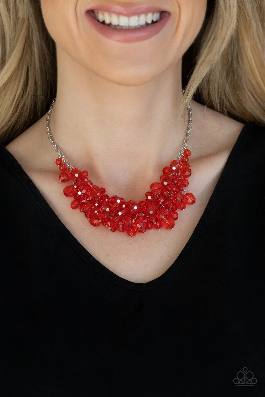 Let the Festivities Begin Red Paparazzi Necklace
