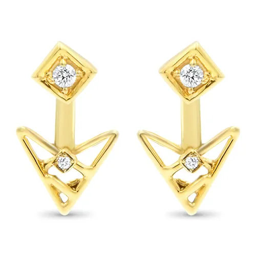 Lex "X" Diamond Ear Jacket