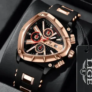 LIGE Original Luxury Men Watch -Relogio