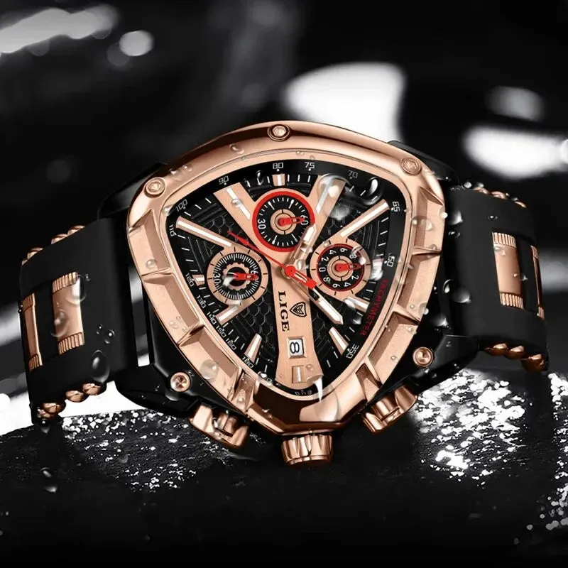 LIGE Original Luxury Men Watch -Relogio