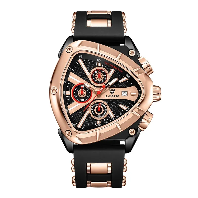 LIGE Original Luxury Men Watch -Relogio