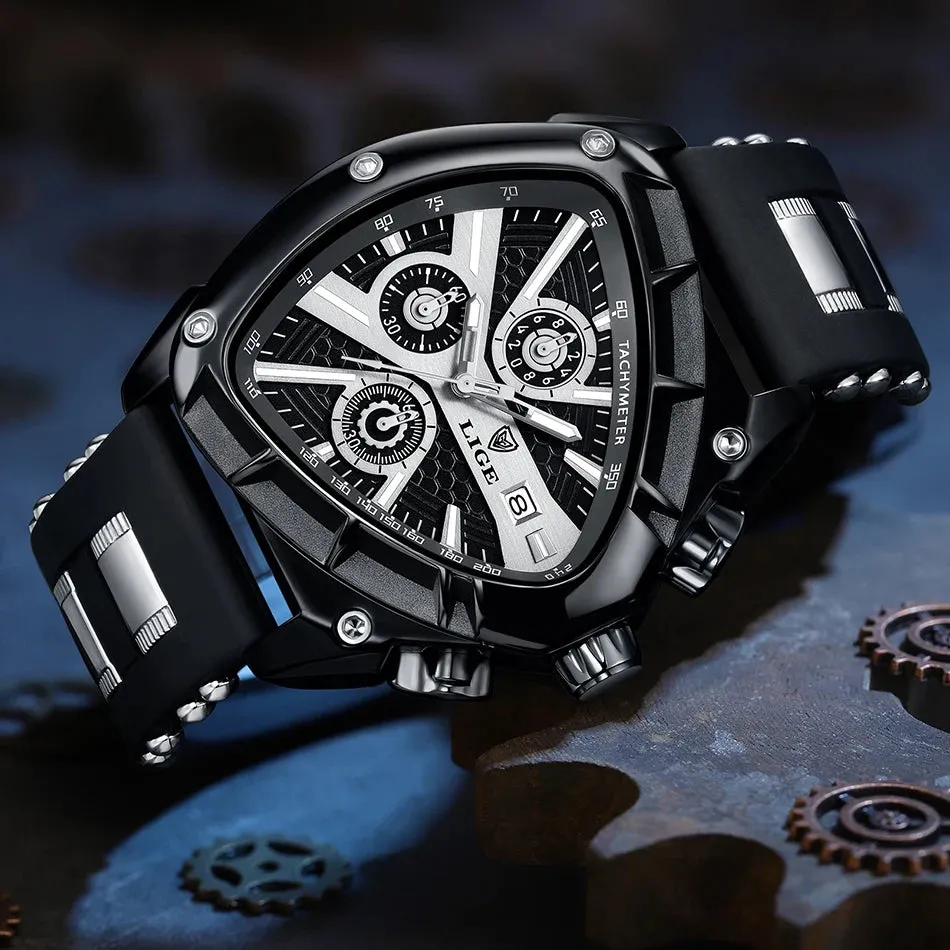 LIGE Original Luxury Men Watch -Relogio