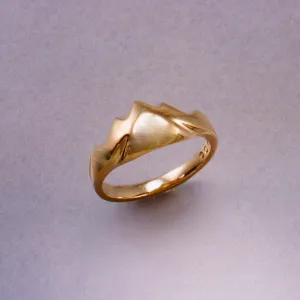 Light Smooth Mountain Ring