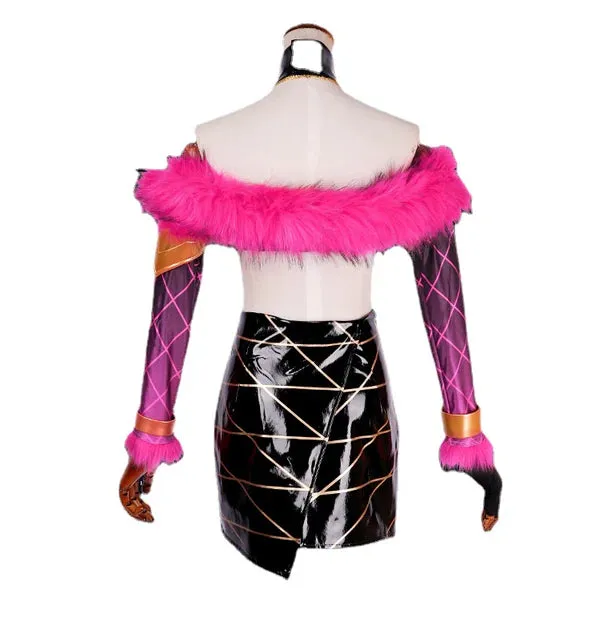 LOL Evelynn Kda Cosplay Costume Outfit