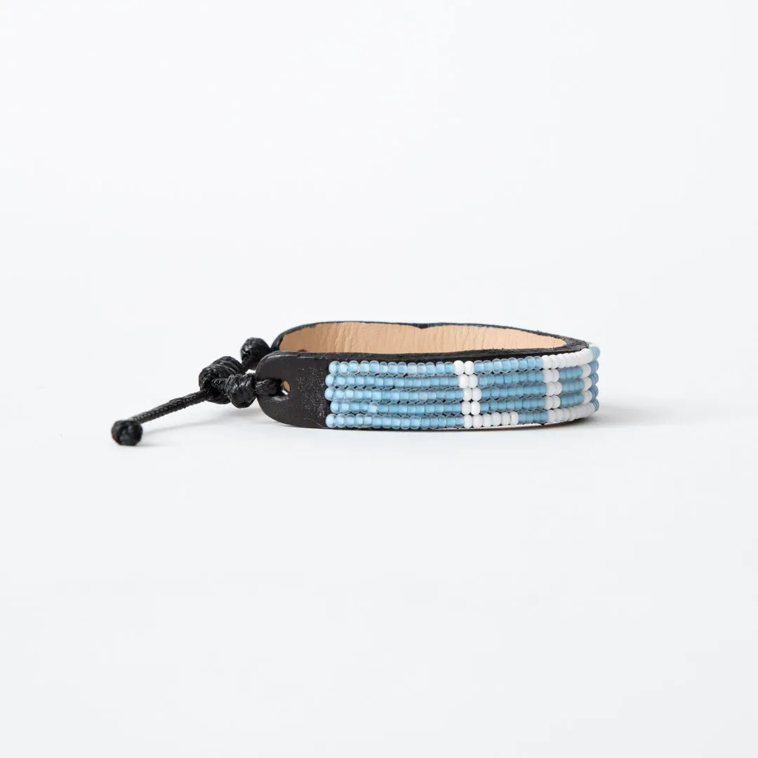 LOVE Bracelet - Blue/White