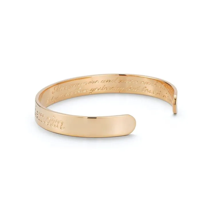 Love Notes Qu'hier Que Demain Diamond Cuff