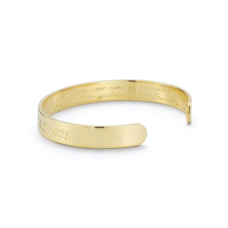 Love Notes Qu'hier Que Demain Diamond Cuff