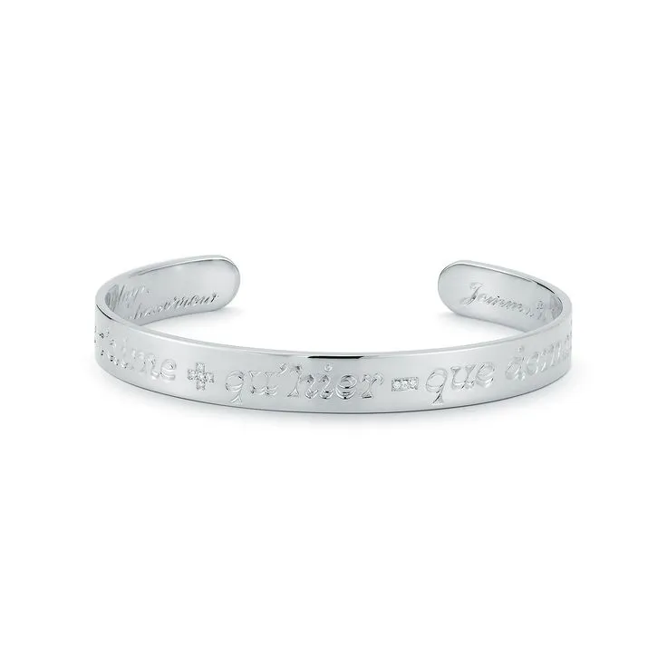 Love Notes Qu'hier Que Demain Diamond Cuff