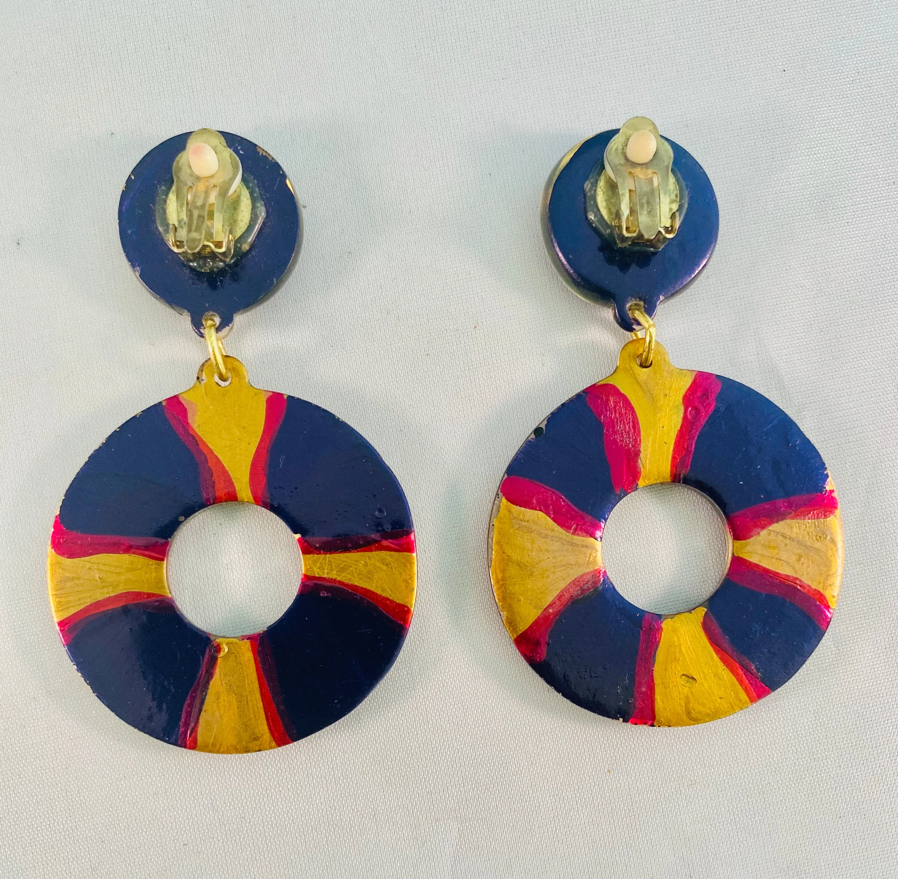 Lucite Vintage Earrings