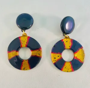 Lucite Vintage Earrings