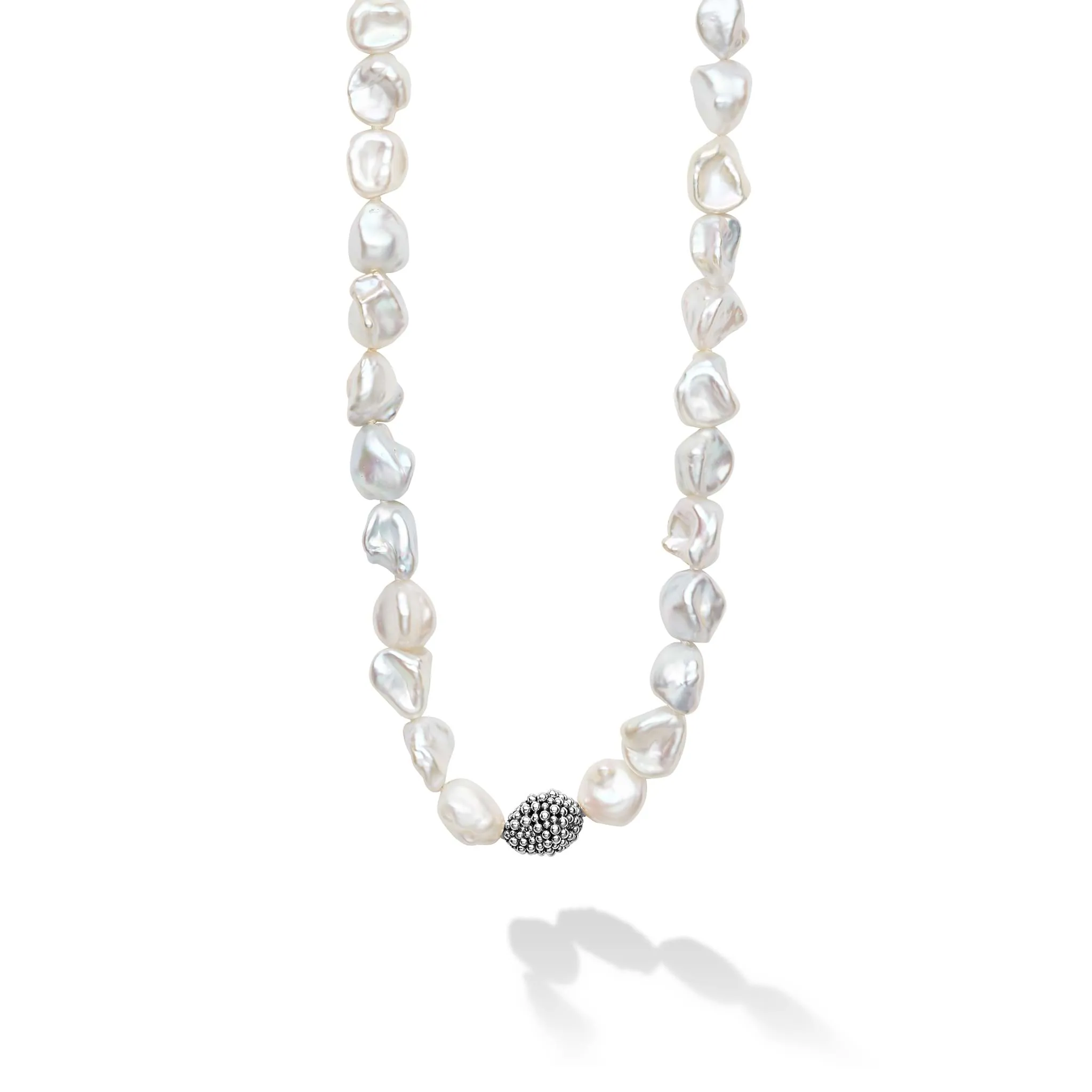 Luna Keshi Pearl Necklace | 34 inch