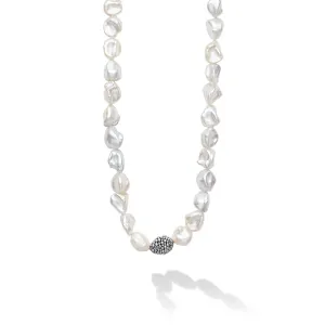 Luna Keshi Pearl Necklace | 34 inch