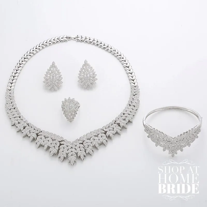 Luxury Fine Zirconia Bridal Jewelry