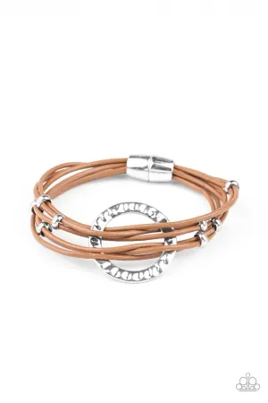 Magnetic Muse Brown Paparazzi Bracelet