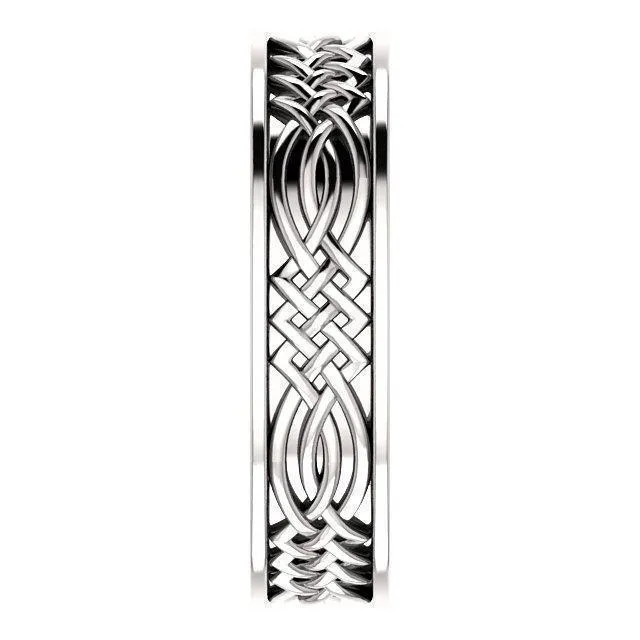 Matthew Celtic-Inspired Wedding Band