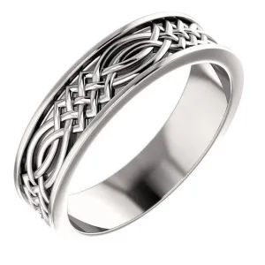 Matthew Celtic-Inspired Wedding Band