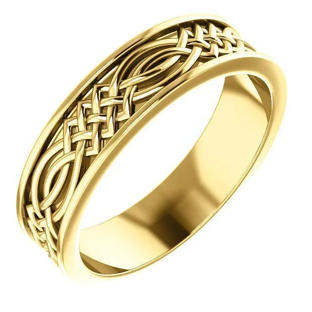 Matthew Celtic-Inspired Wedding Band