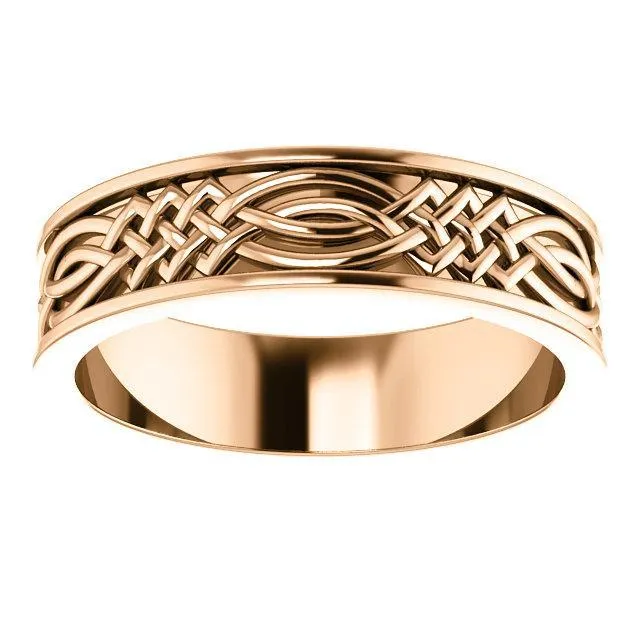 Matthew Celtic-Inspired Wedding Band