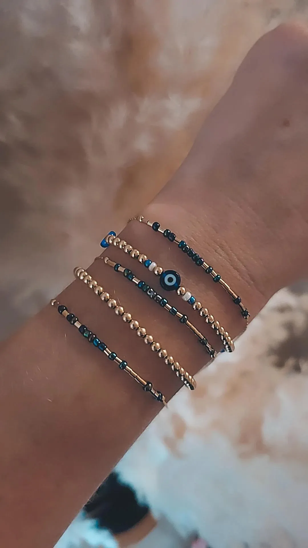 Maui Strong Morse Code Bracelet.