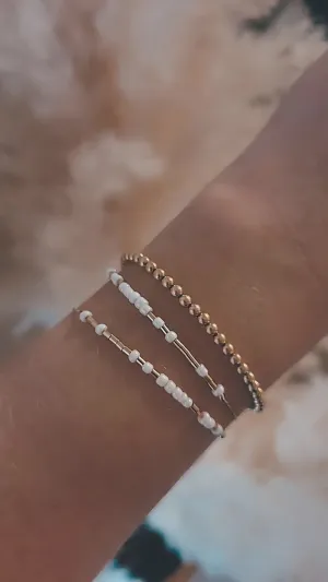 Maui Strong Morse Code Bracelet.
