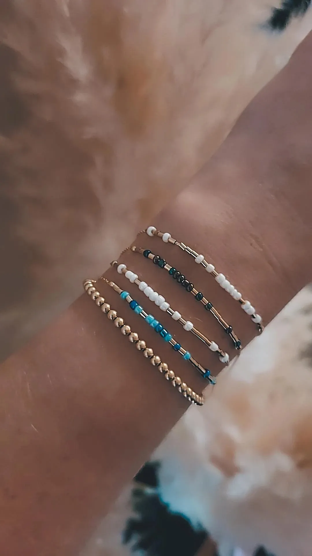 Maui Strong Morse Code Bracelet.
