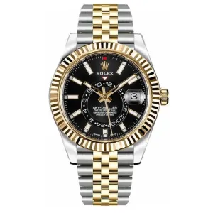 Men's 42mm Two Tone Jubilee-Band Sky-Dweller -Watch