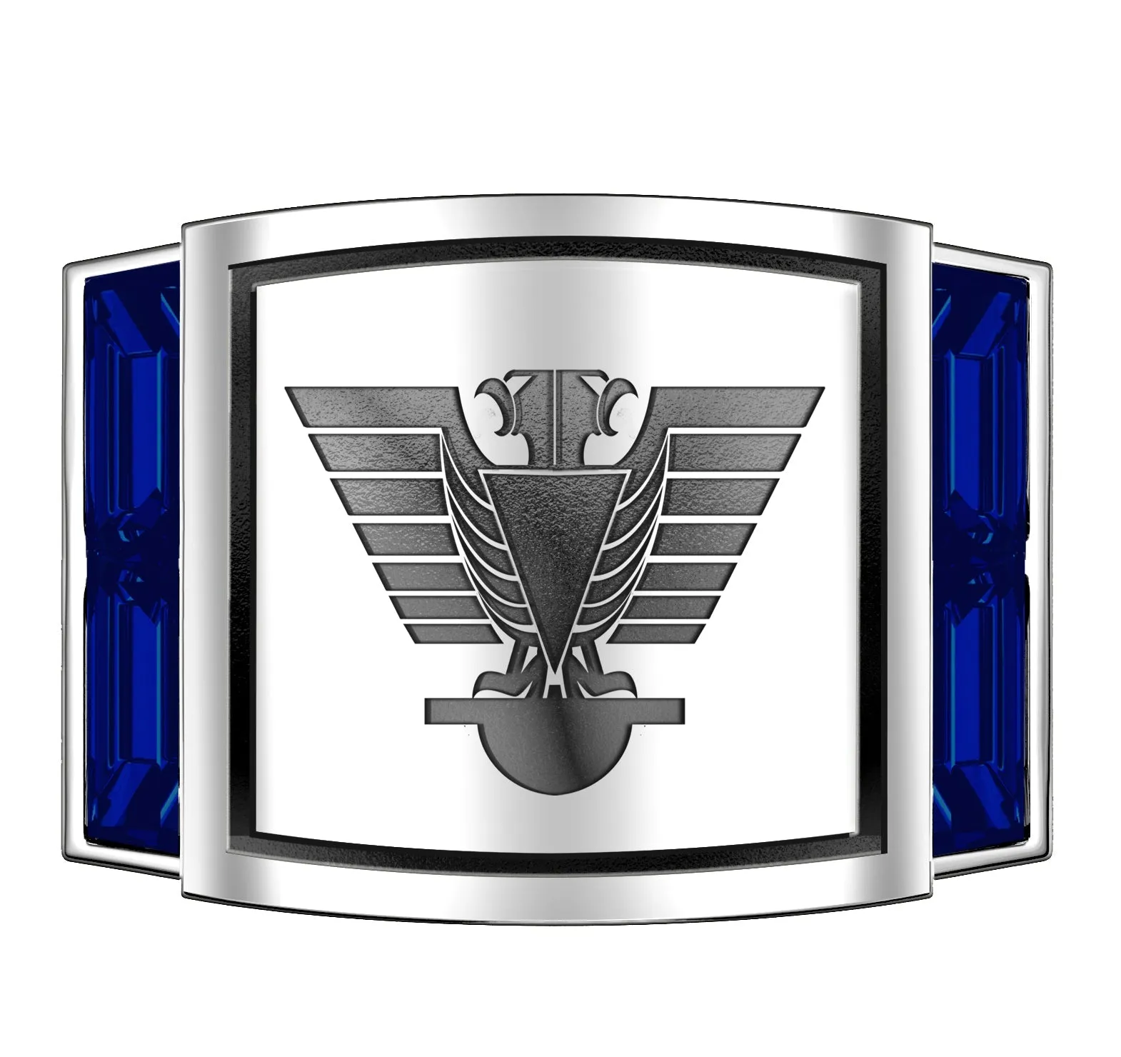 Men's Heavy Solid 10K or 14K Yellow Gold or White Gold Freemason Scottish Rite Ring Band