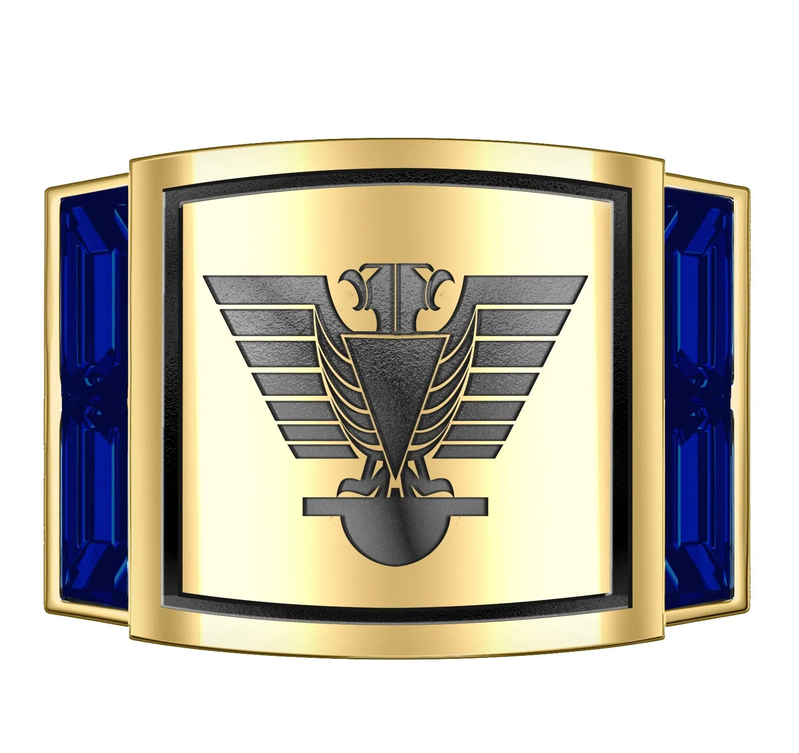 Men's Heavy Solid 10K or 14K Yellow Gold or White Gold Freemason Scottish Rite Ring Band