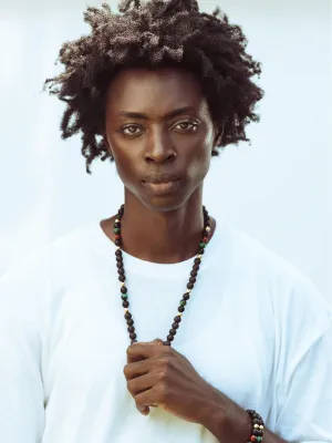 Men's Ubuntu Beaded Necklace