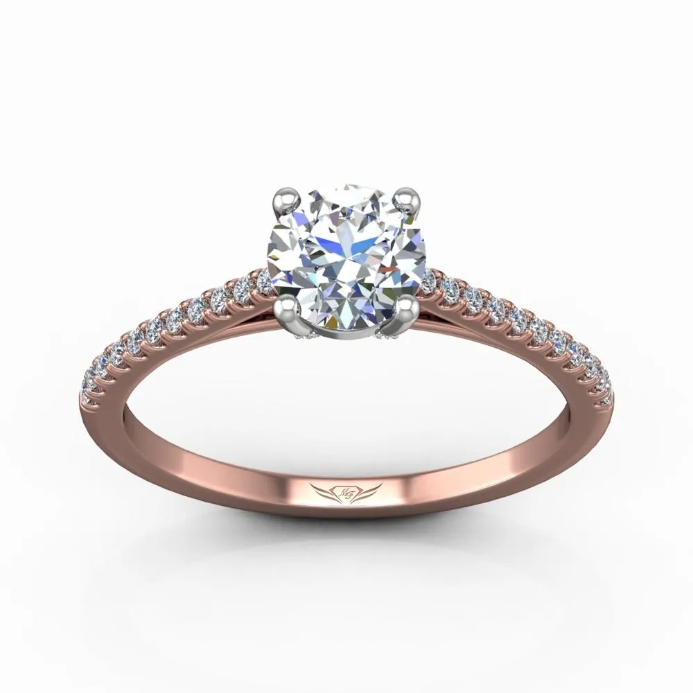 Micropave Engagement Ring
