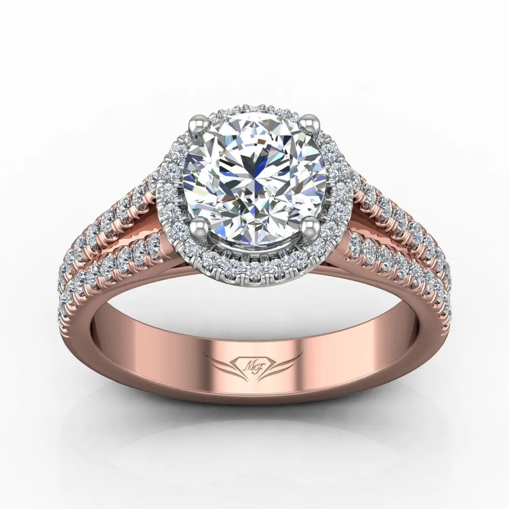 Micropave Engagement Ring