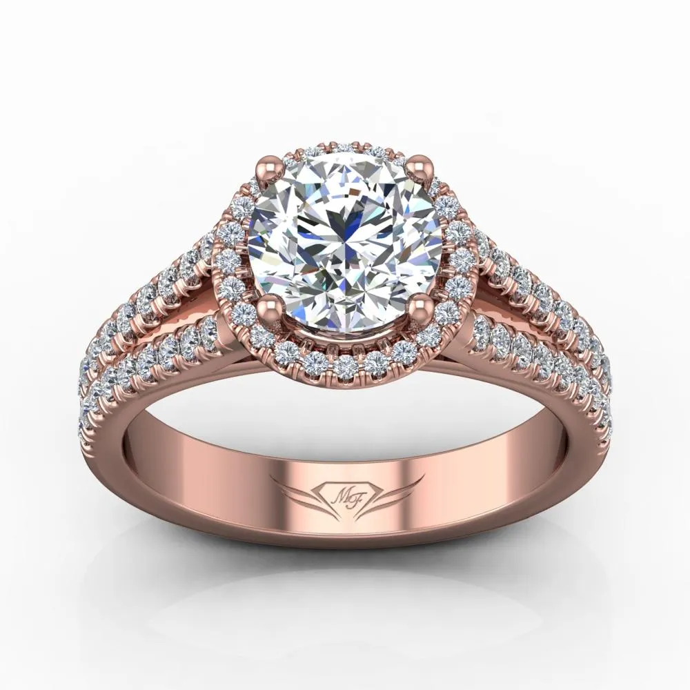 Micropave Engagement Ring