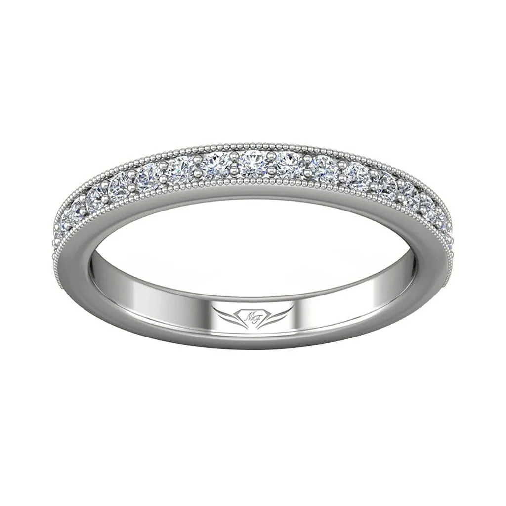 Micropave Wedding Band