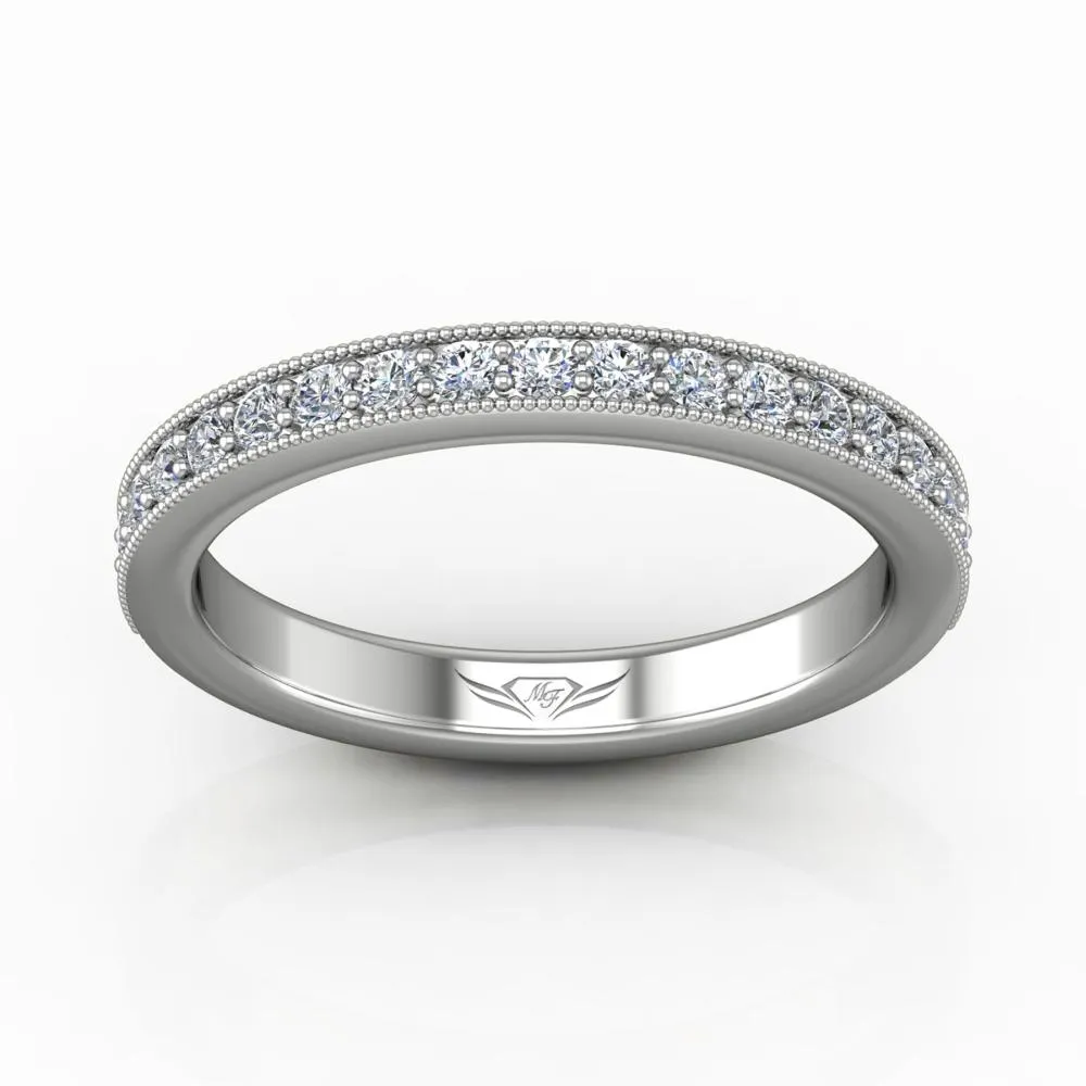 Micropave Wedding Band