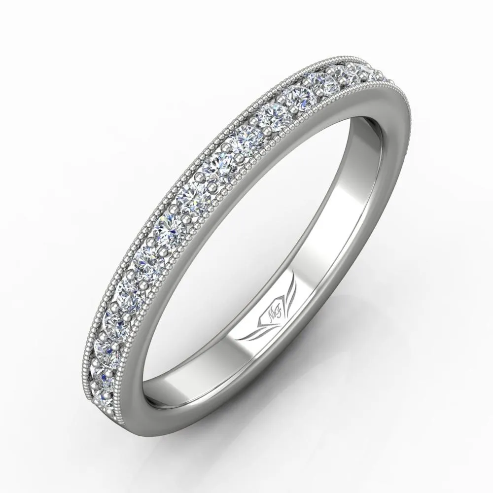 Micropave Wedding Band