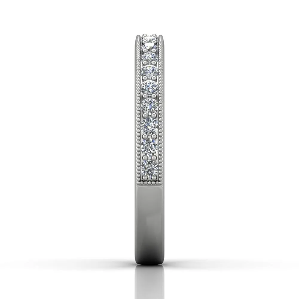 Micropave Wedding Band
