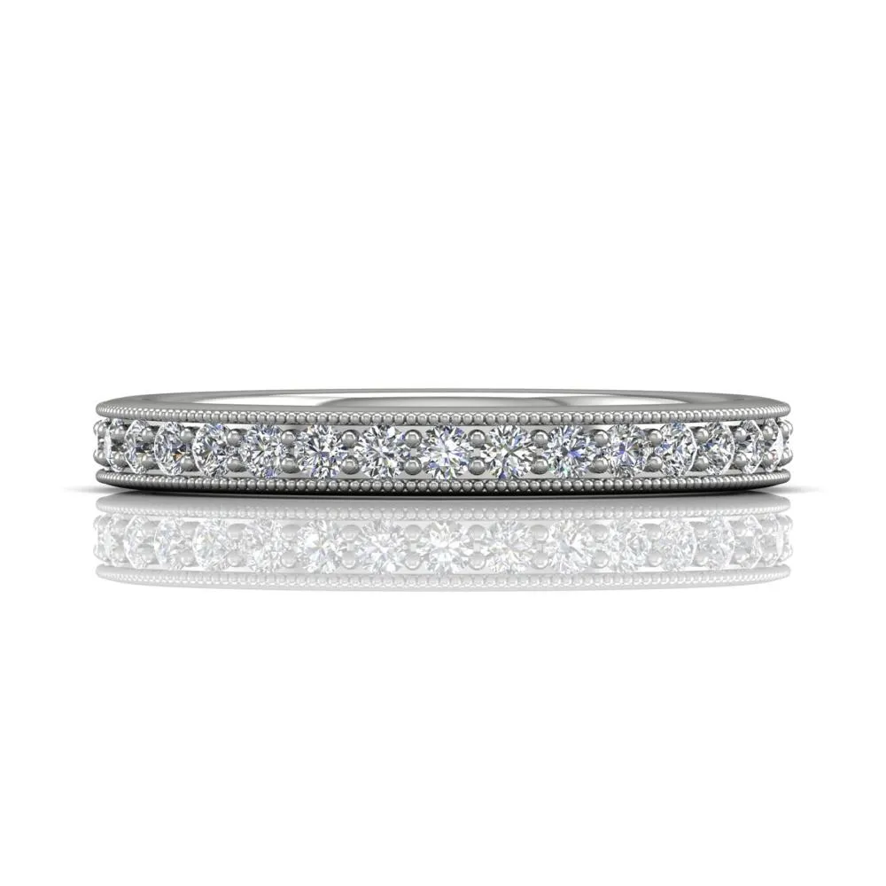 Micropave Wedding Band