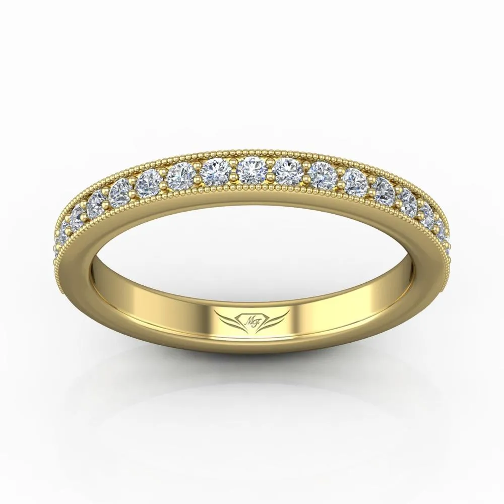 Micropave Wedding Band