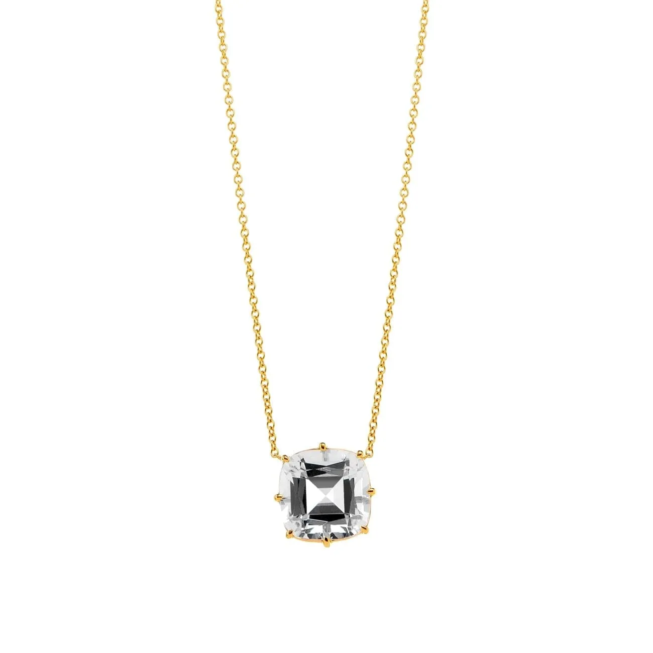 Mogul Gemstone Cushion Necklace