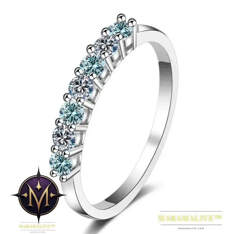 Moissanite & Forever Eternity Rings - Luxury Band Styles