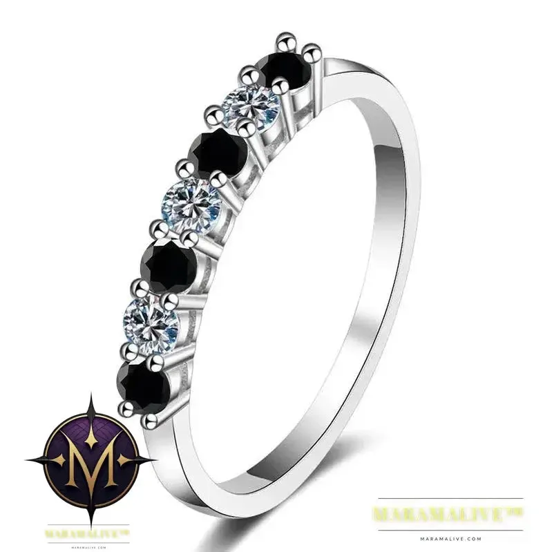 Moissanite & Forever Eternity Rings - Luxury Band Styles