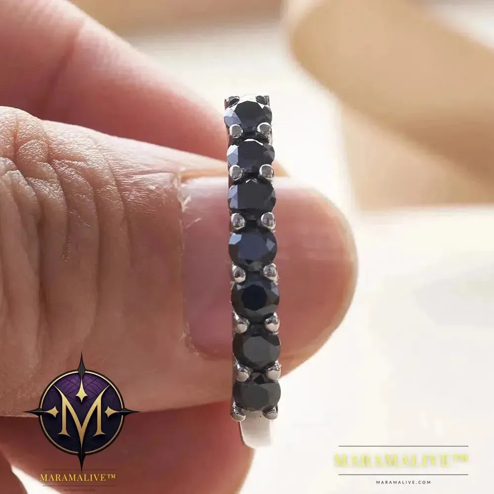 Moissanite & Forever Eternity Rings - Luxury Band Styles