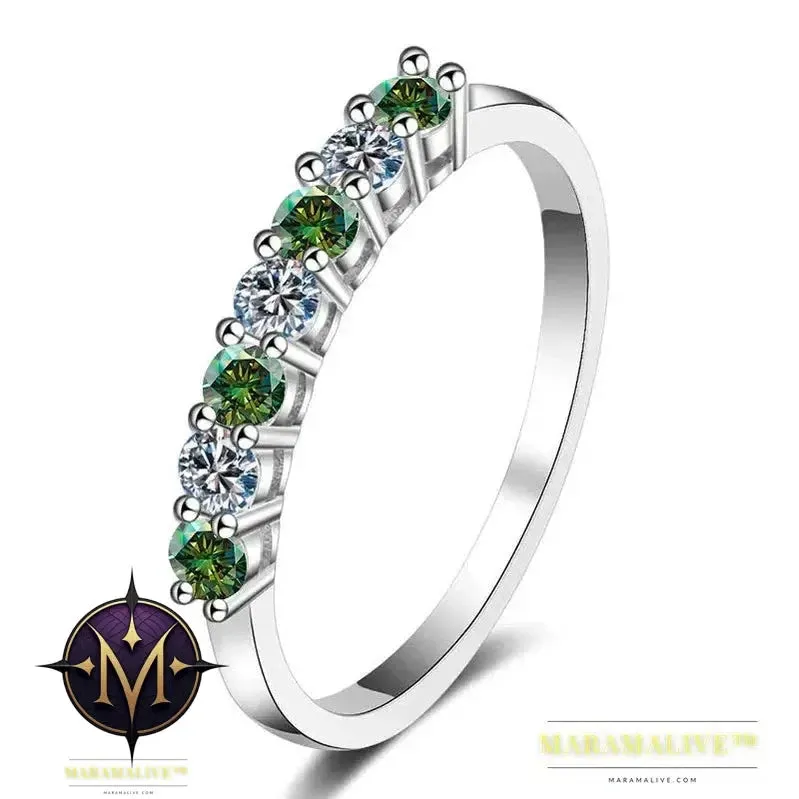 Moissanite & Forever Eternity Rings - Luxury Band Styles