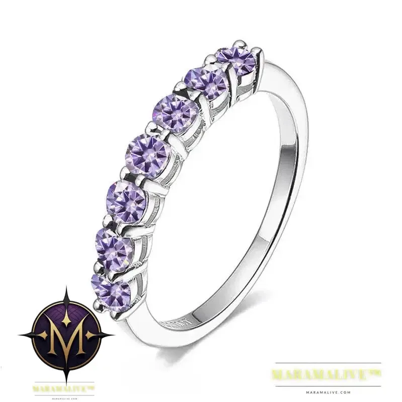 Moissanite & Forever Eternity Rings - Luxury Band Styles