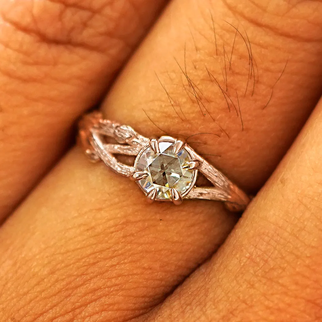 Moissanite Branches Ring